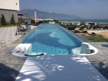 Ji bo Swimming Pool for Transparent Plastic Roof